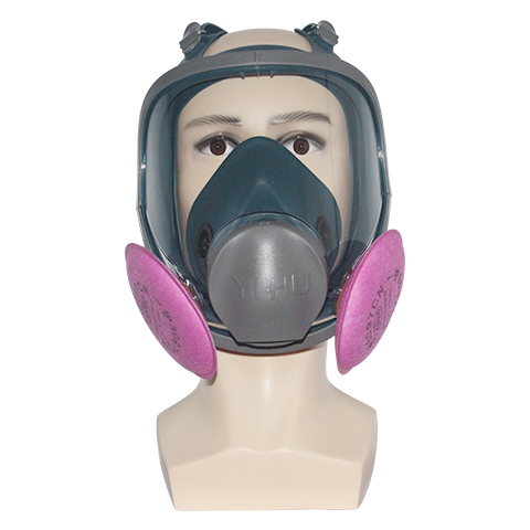 一护 9201型全面罩（硅胶）搭配防尘配件